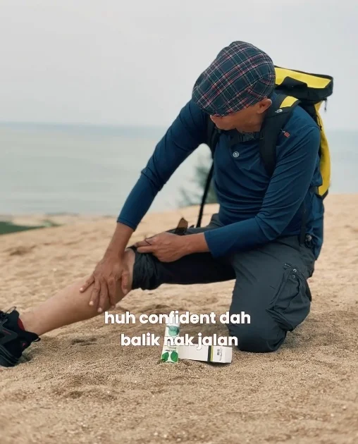 Sapuan Garci Pro pada kaki